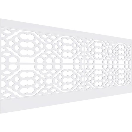 Ekena Millwork 40"H x 94 1/2"W Harlingen PVC Wainscot Paneling Kit WPK40X94GLN